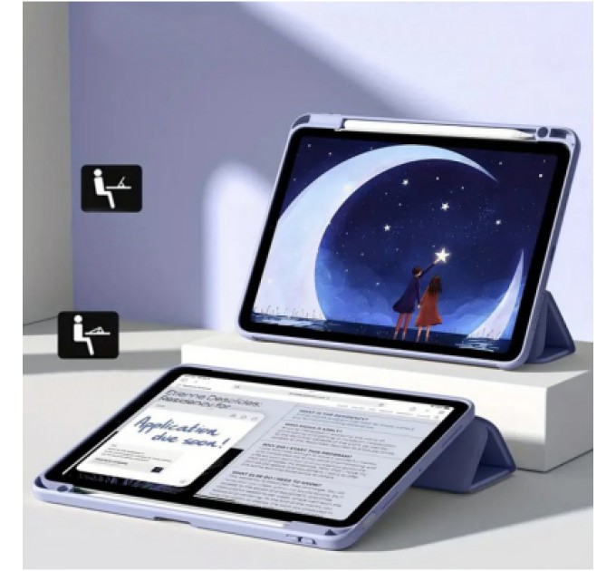 BeCover Чохол до планшета BeCover Soft Edge TPU Apple iPad Air 11" M2 2024 Purple (711707)