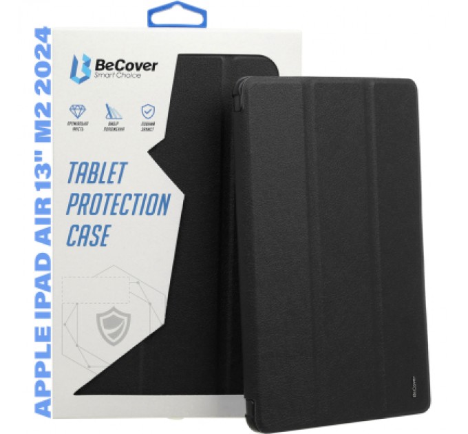 BeCover Чохол до планшета BeCover Soft Edge TPU Apple iPad Air 13" M2 2024 Black (711711)