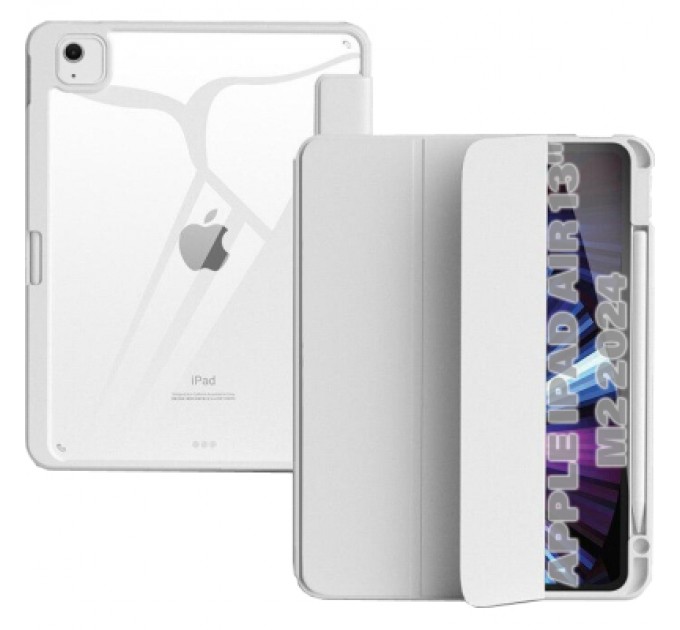 BeCover Чохол до планшета BeCover Soft Edge TPU Apple iPad Air 13" M2 2024 Gray (711712)