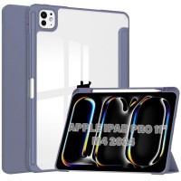 Чохол до планшета BeCover Soft Edge TPU Apple iPad Pro 11" M4 2024 Purple (711716)