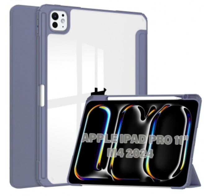 BeCover Чохол до планшета BeCover Soft Edge TPU Apple iPad Pro 11" M4 2024 Purple (711716)