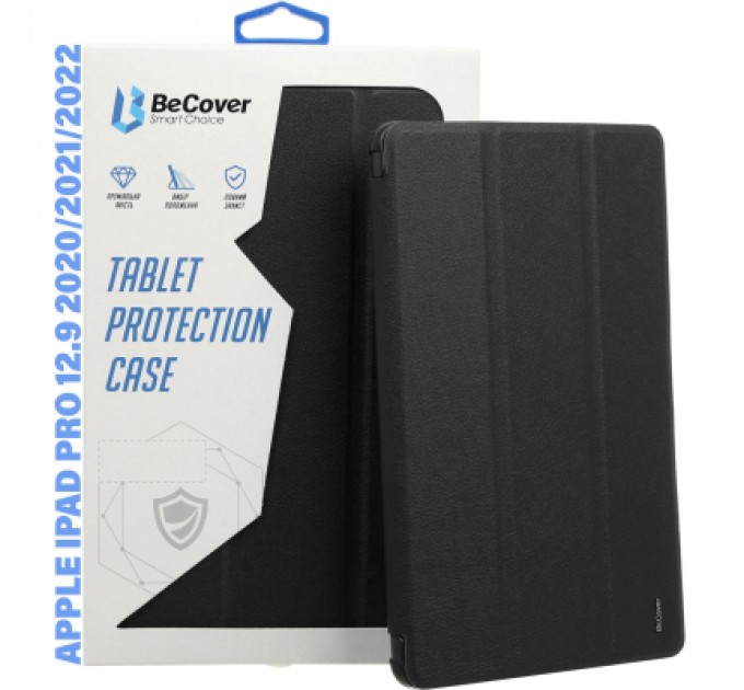 BeCover Чохол до планшета BeCover Soft Edge TPU Apple iPad Pro 12.9 2020/2021/2022 Black (711708)