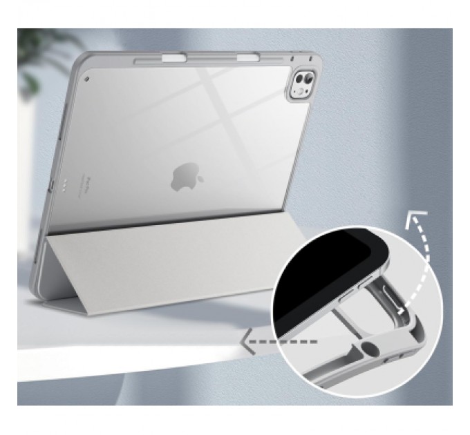 BeCover Чохол до планшета BeCover Soft Edge TPU Apple iPad Pro 13" M4 2024 Gray (711718)