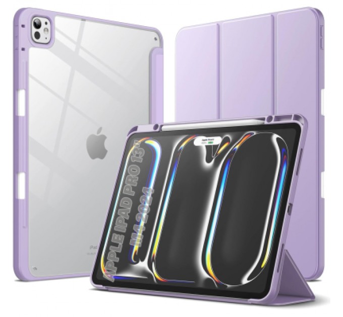 BeCover Чохол до планшета BeCover Soft Edge TPU Apple iPad Pro 13" M4 2024 Purple (711719)