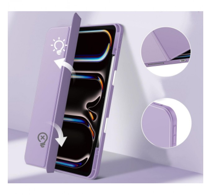 BeCover Чохол до планшета BeCover Soft Edge TPU Apple iPad Pro 13" M4 2024 Purple (711719)