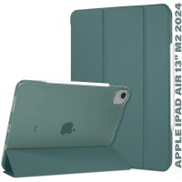 Чохол до планшета BeCover Tri Fold Hard Apple iPad Air 13" M2 2024 Dark Green (711723)