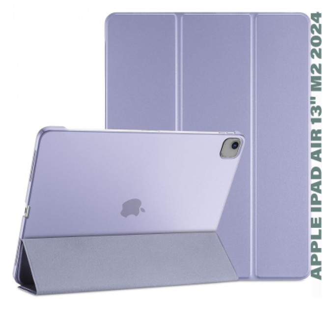 BeCover Чохол до планшета BeCover Tri Fold Hard Apple iPad Air 13" M2 2024 Purple (711725)