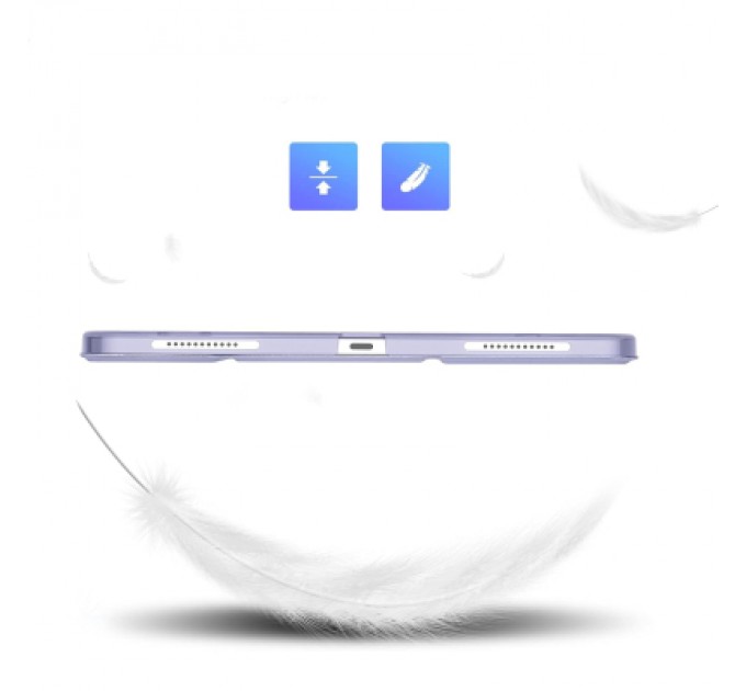 BeCover Чохол до планшета BeCover Tri Fold Hard Apple iPad Air 13" M2 2024 Purple (711725)