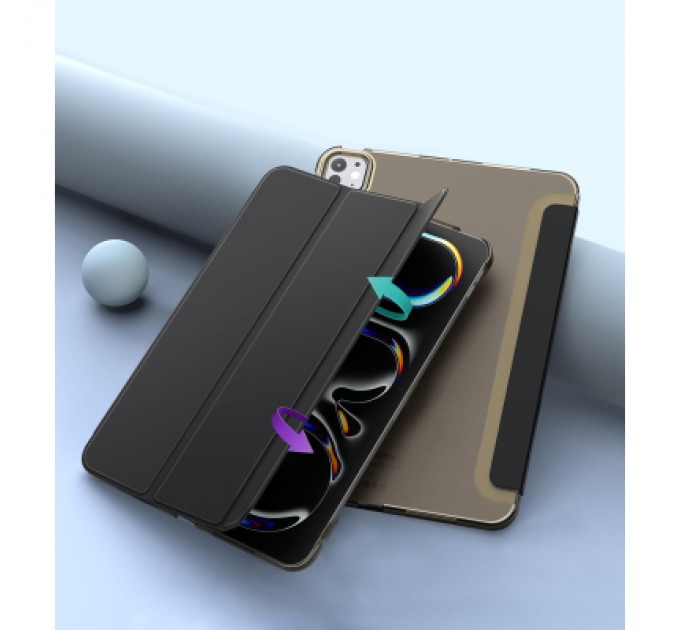 BeCover Чохол до планшета BeCover Tri Fold Hard Apple iPad Pro 11" M4 2024 Black (711726)