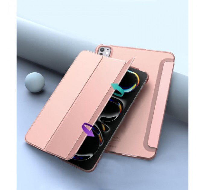 BeCover Чохол до планшета BeCover Tri Fold Hard Apple iPad Pro 11" M4 2024 Pink (711728)