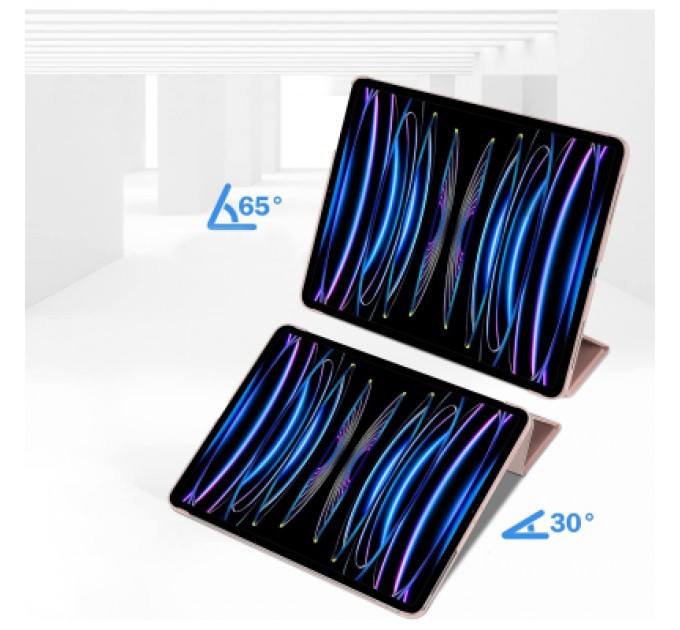 BeCover Чохол до планшета BeCover Tri Fold Hard Apple iPad Pro 12.9 2020/2021/2022 Pink (711721)