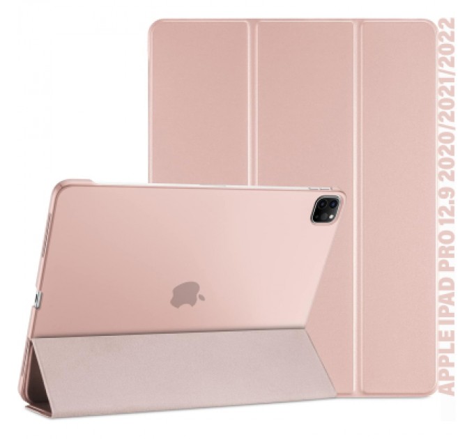 BeCover Чохол до планшета BeCover Tri Fold Hard Apple iPad Pro 12.9 2020/2021/2022 Pink (711721)