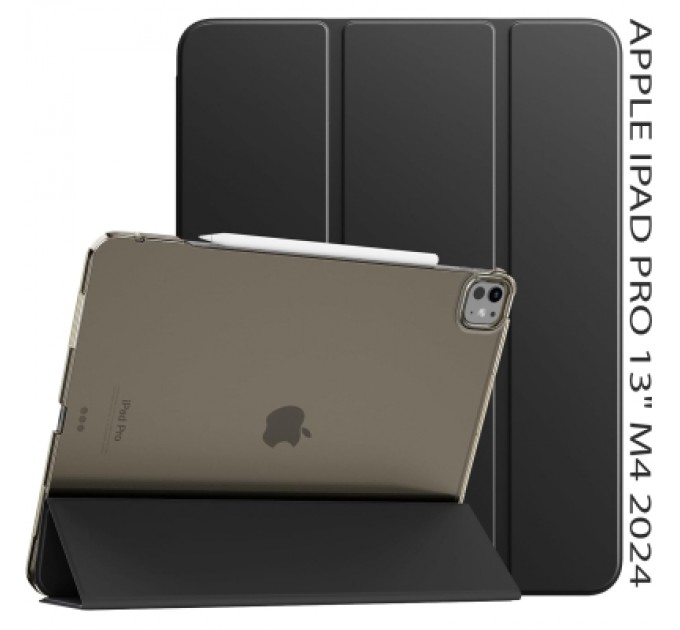 BeCover Чохол до планшета BeCover Tri Fold Hard Apple iPad Pro 13" M4 2024 Black (711730)