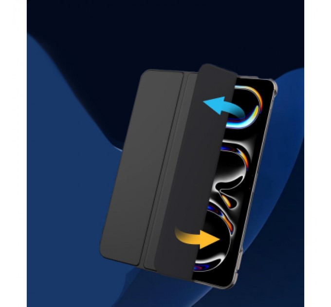 BeCover Чохол до планшета BeCover Tri Fold Hard Apple iPad Pro 13" M4 2024 Black (711730)