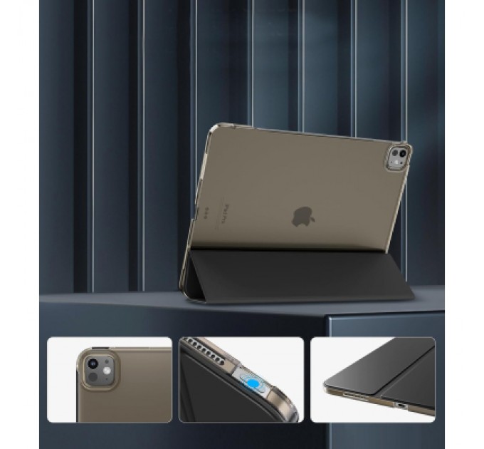 BeCover Чохол до планшета BeCover Tri Fold Hard Apple iPad Pro 13" M4 2024 Black (711730)