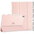 BeCover Чохол до планшета BeCover Tri Fold Hard Apple iPad Pro 13" M4 2024 Pink (711732)