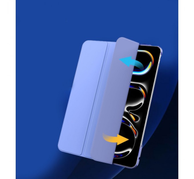 BeCover Чохол до планшета BeCover Tri Fold Hard Apple iPad Pro 13" M4 2024 Purple (711733)