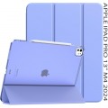 BeCover Чохол до планшета BeCover Tri Fold Hard Apple iPad Pro 13" M4 2024 Purple (711733)