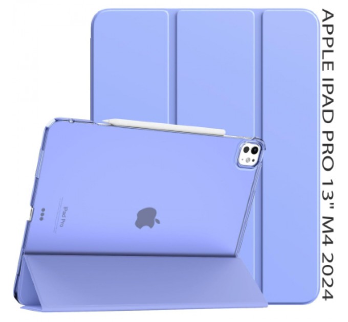 BeCover Чохол до планшета BeCover Tri Fold Hard Apple iPad Pro 13" M4 2024 Purple (711733)
