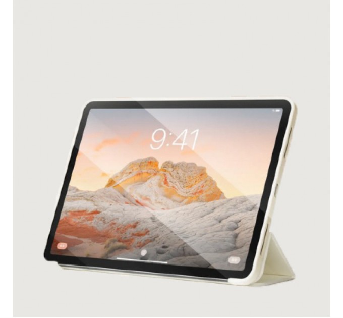 BeCover Чохол до планшета BeCover Tri Fold Soft TPU Silicone Apple iPad Air 13" M2 2024 Beige (711740)