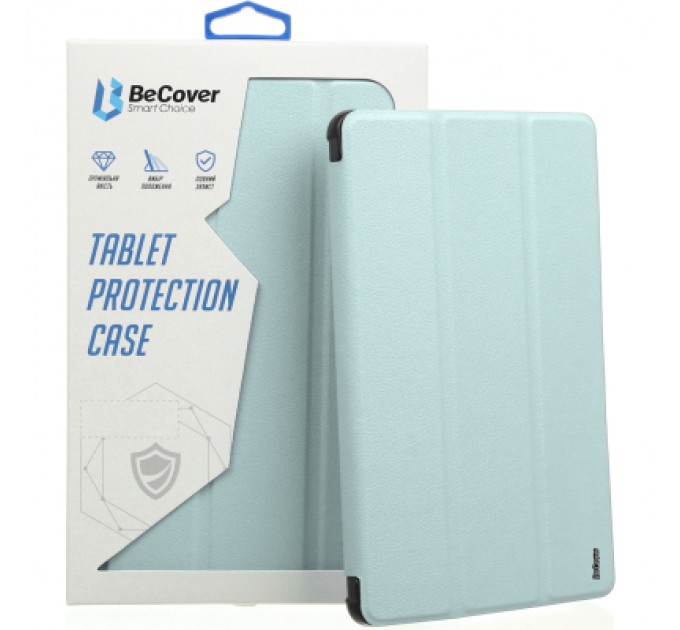 BeCover Чохол до планшета BeCover Tri Fold Soft TPU Silicone Apple iPad Air 13" M2 2024 Light Blue (711741)