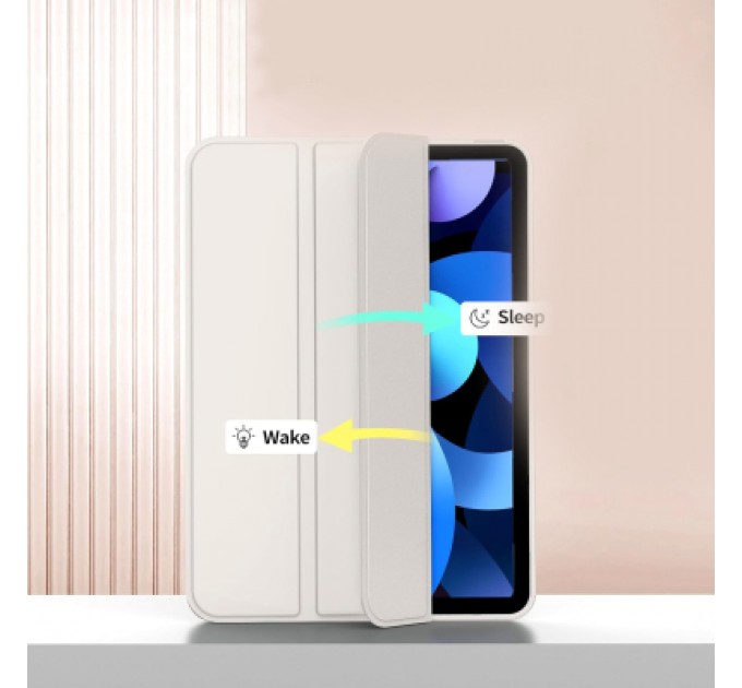 BeCover Чохол до планшета BeCover Tri Fold Soft TPU Silicone Apple iPad Pro 11" M4 2024 Beige (711745)