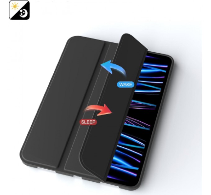 BeCover Чохол до планшета BeCover Tri Fold Soft TPU Silicone Apple iPad Pro 11" M4 2024 Black (711744)