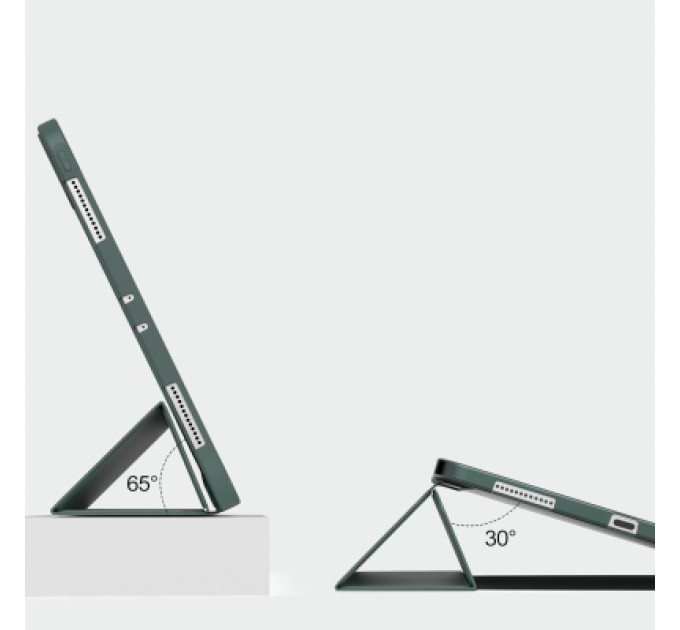 BeCover Чохол до планшета BeCover Tri Fold Soft TPU Silicone Apple iPad Pro 11" M4 2024 Dark Green (711746)