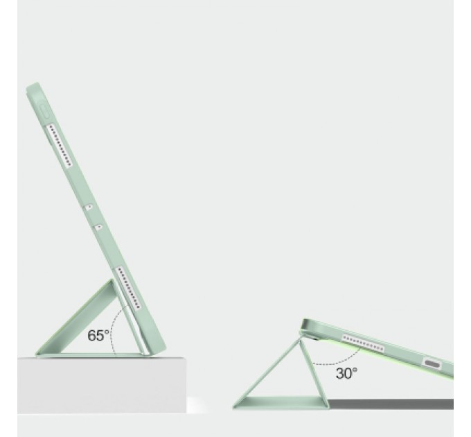 BeCover Чохол до планшета BeCover Tri Fold Soft TPU Silicone Apple iPad Pro 11" M4 2024 Light Green (711747)