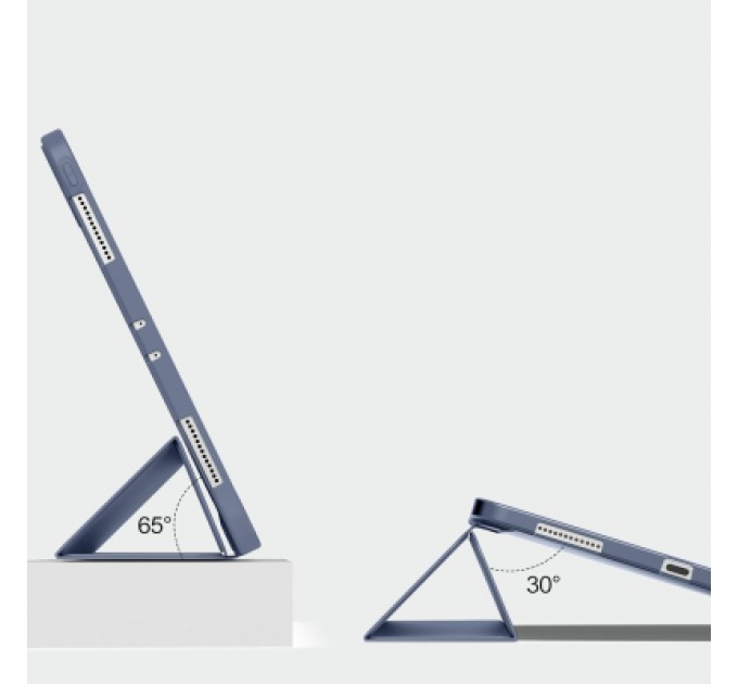 BeCover Чохол до планшета BeCover Tri Fold Soft TPU Silicone Apple iPad Pro 11" M4 2024 Purple (711749)