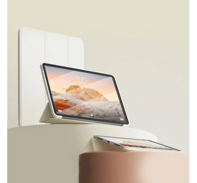 BeCover Чохол до планшета BeCover Tri Fold Soft TPU Silicone Apple iPad Pro 12.9 2020/2021/2022 Beige (711736)