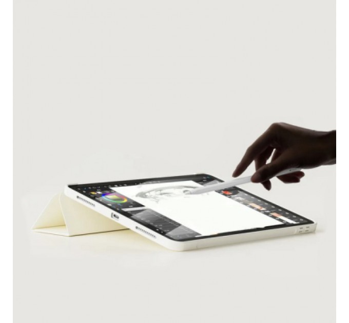 BeCover Чохол до планшета BeCover Tri Fold Soft TPU Silicone Apple iPad Pro 13" M4 2024 Beige (711751)