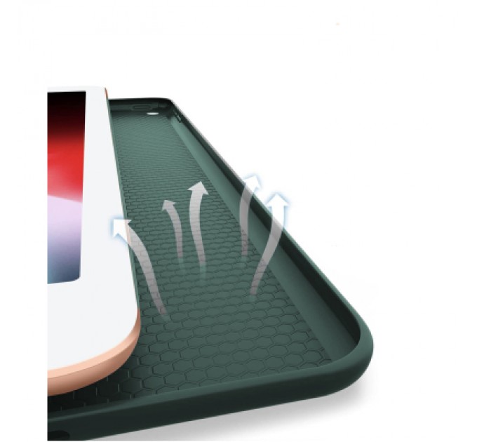 BeCover Чохол до планшета BeCover Tri Fold Soft TPU Silicone Apple iPad Pro 13" M4 2024 Dark Green (711752)
