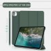 BeCover Чохол до планшета BeCover Tri Fold Soft TPU Silicone Apple iPad Pro 13" M4 2024 Dark Green (711752)