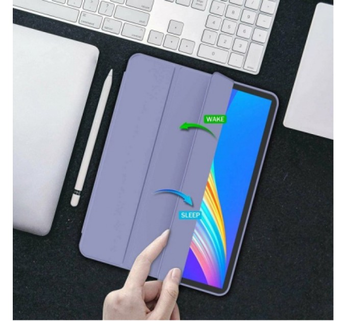 BeCover Чохол до планшета BeCover Tri Fold Soft TPU Silicone Apple iPad Pro 13" M4 2024 Purple (711754)