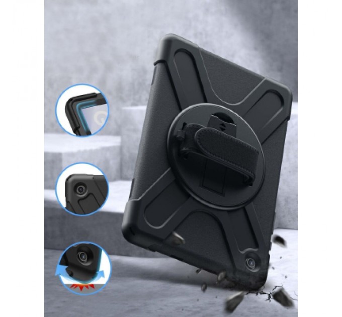 BeCover Чохол до планшета BeCover Heavy Duty Case Samsung Galaxy Tab A9 Plus SM-X210/SM-X215/SM-X216 11.0" Black (711680)