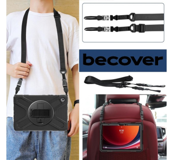 BeCover Чохол до планшета BeCover Heavy Duty Case Samsung Galaxy Tab A9 Plus SM-X210/SM-X215/SM-X216 11.0" Black (711680)