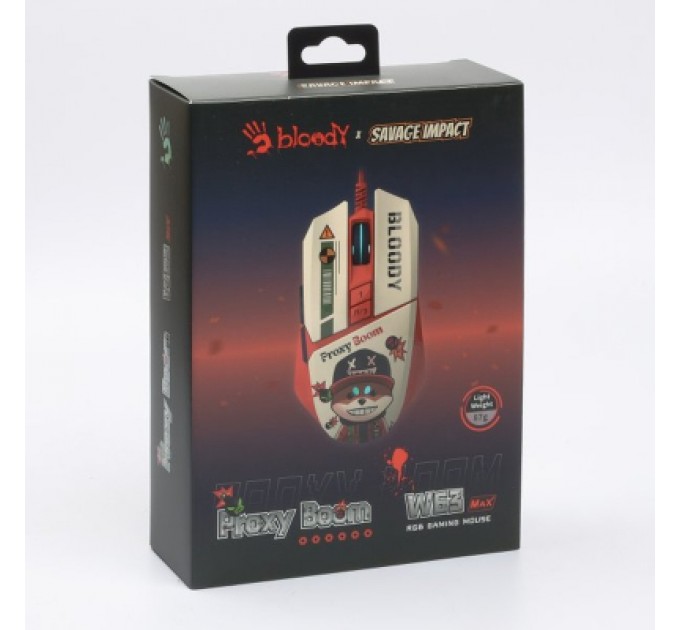 A4Tech Мишка A4Tech W63 Max USB Proxy Boom (4711422003789)