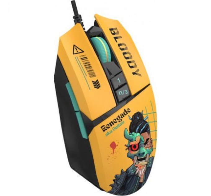 A4Tech Мишка A4Tech W63 Max USB Renegade Sunset (4711422003642)