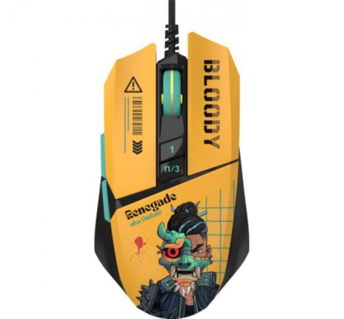 A4Tech Мишка A4Tech W63 Max USB Renegade Sunset (4711422003642)