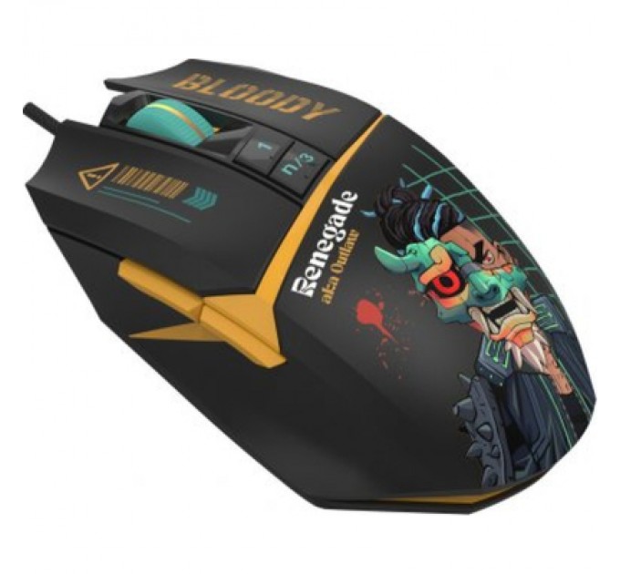 A4Tech Мишка A4Tech W63 Max USB Renegade Midnight (4711422003710)