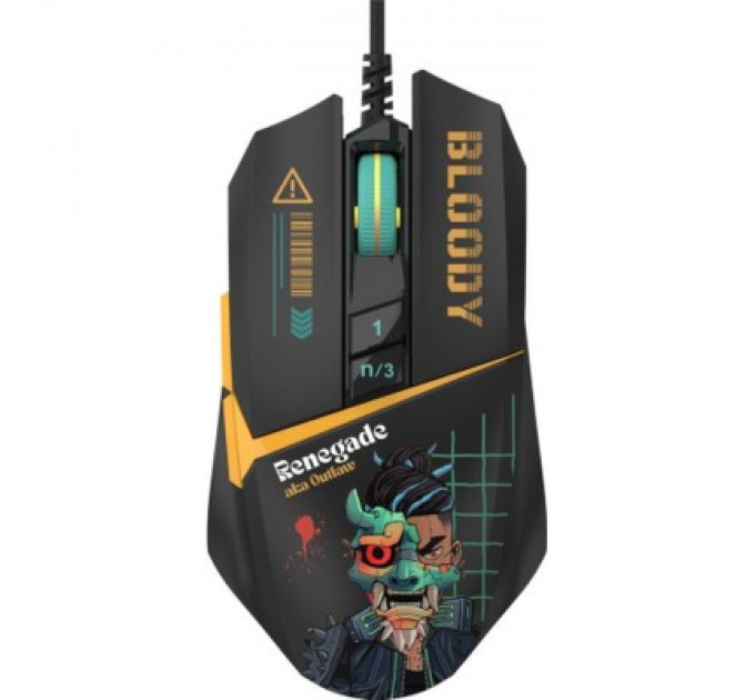 A4Tech Мишка A4Tech W63 Max USB Renegade Midnight (4711422003710)