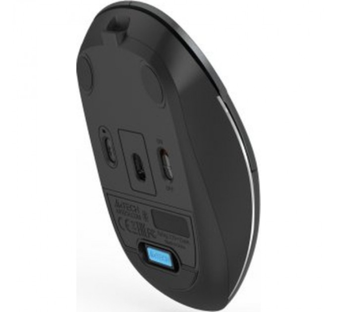 A4Tech Мишка A4Tech FB26CS Air2 Wireless/Bluetooth Smoky Grey (4711421999090)