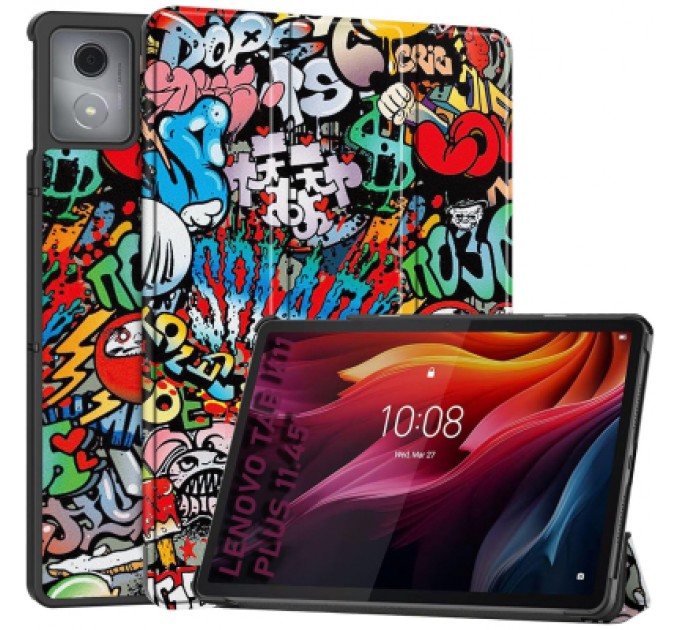 BeCover Чохол до планшета BeCover Smart Case Lenovo Tab K11 Plus TB-352F 11.45" Graffiti (711856)