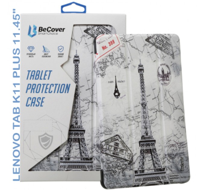 BeCover Чохол до планшета BeCover Smart Case Lenovo Tab K11 Plus TB-352F 11.45" Paris (711857)