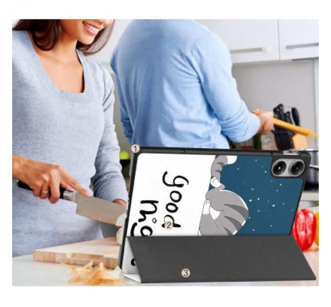 BeCover Чохол до планшета BeCover Smart Case Xiaomi Poco Pad 12.1" Good Night (711562)