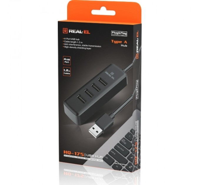 REAL-EL Концентратор REAL-EL HQ-175 black (EL123110008)