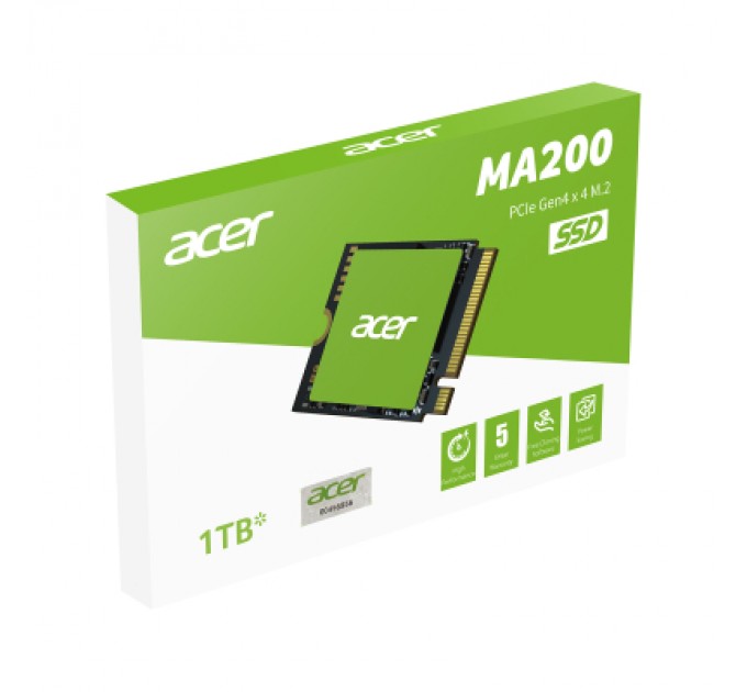 Acer Накопичувач SSD M.2 2230 1TB MA200 Acer (BL.9BWWA.154)