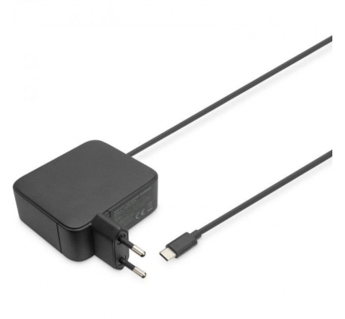 Digitus Блок живлення до ноутбуку Digitus 100W USB-C GaN (DA-10072)