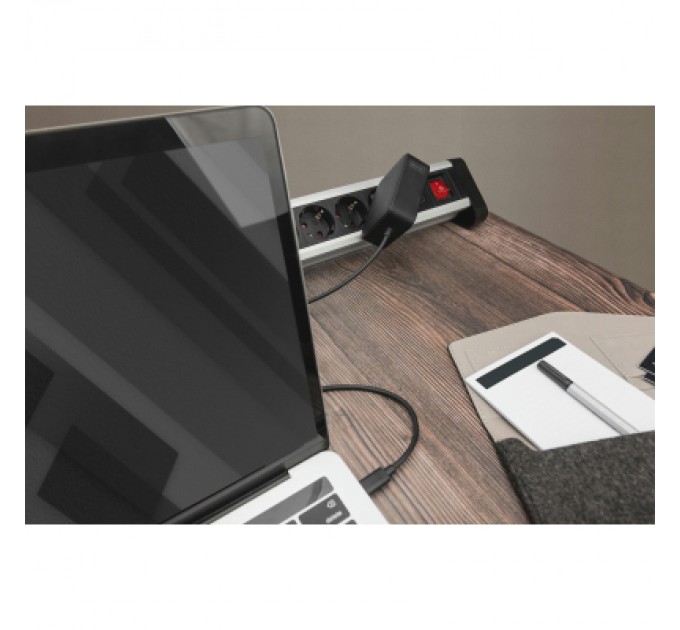 Digitus Блок живлення до ноутбуку Digitus 100W USB-C GaN (DA-10072)